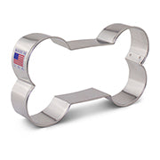 Large Dog Bone Cookie Cutter 5"