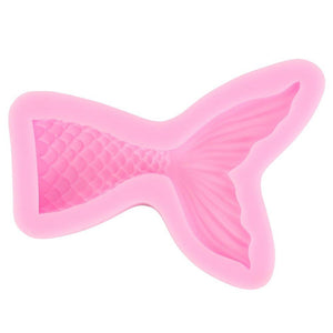 Mermaid tail silicone fondant craft mold (Small)