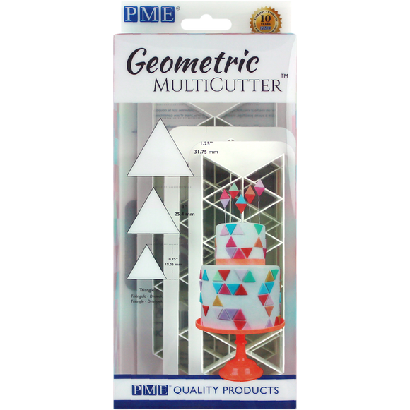 Geometric MultiCutter - Triangle Set of 3 by PME