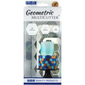 Geometric MultiCutter - Hexagon Set of 3 by PME