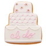 Wedding Cake/3 Tiered Cake Cookie Cutter3 3/4"