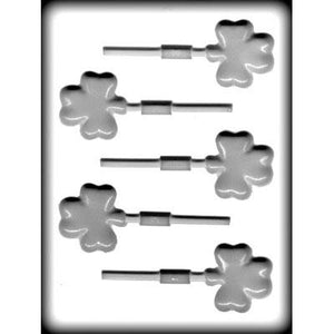 Shamrock 2" Sucker Hard Candy Mold