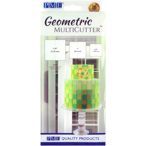 Geometric MultiCutter - Square Set of 3 by PME