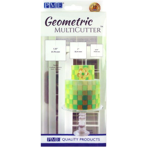 Geometric MultiCutter - Square Set of 3 by PME