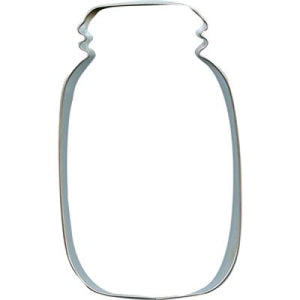 Mason Jar Cookie Cutter 4 1/4"