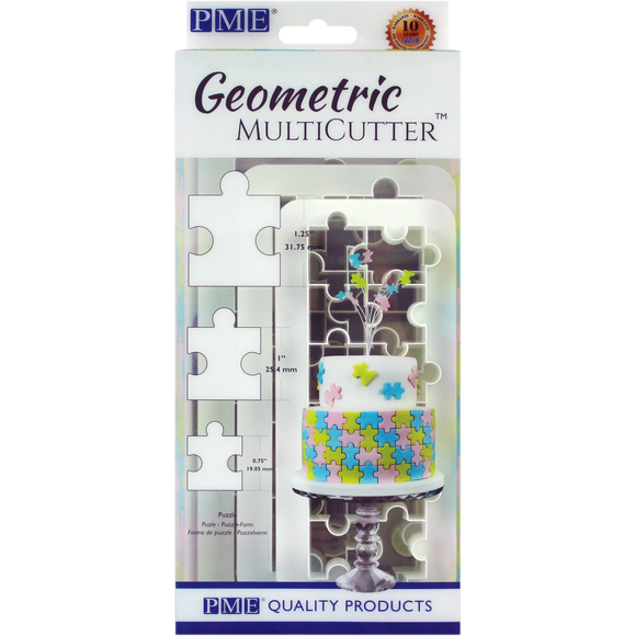 Geometric MultiCutter - Puzzle Set of 3 by PME