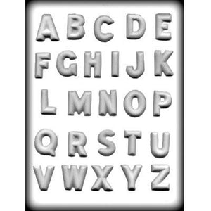 Letters/Alphabet Hard Candy Mold