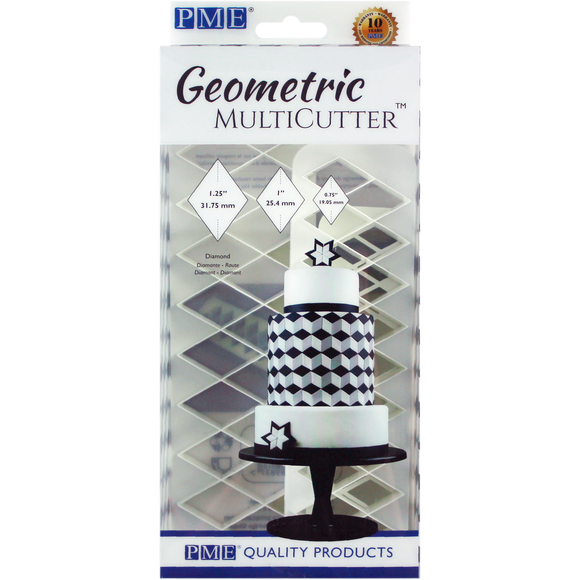 Geometric MultiCutter - Diamond Set of 3 by PME