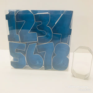 Collegiate Numbers Cookie Cutter Set