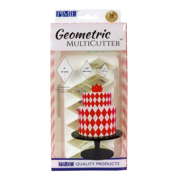 Geometric MultiCutter - Diamond XL Set of 3 by PME